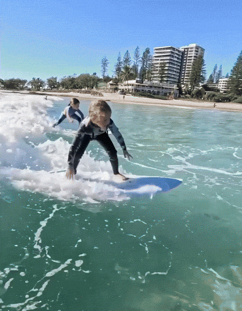 Mick Fanning Little Marley Epoxy-Lam - Aqua
