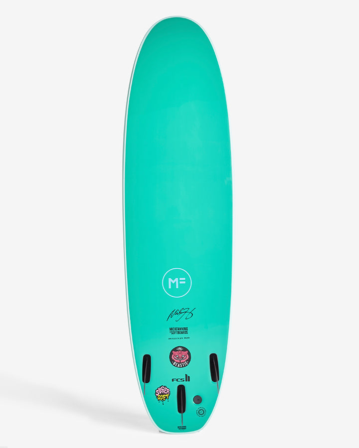 Mick Fanning Beastie Supersoft - Mint/Aqua