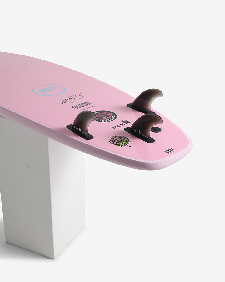 Mick Fanning Beastie Supersoft - Baby Pink