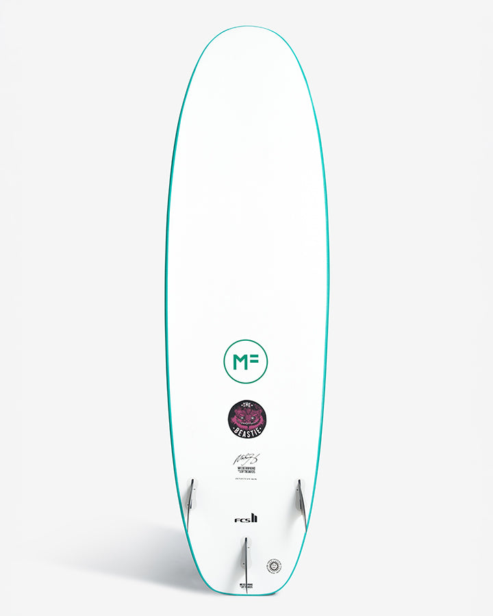 Mick Fanning Beastie Epoxy-Lam - Jade