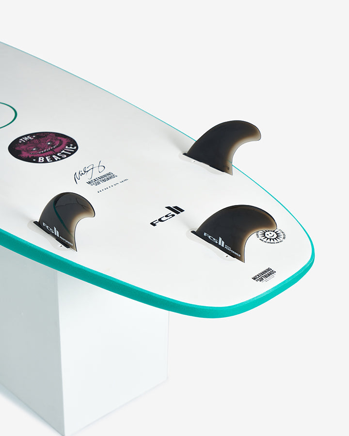 Mick Fanning Beastie Epoxy-Lam - Jade