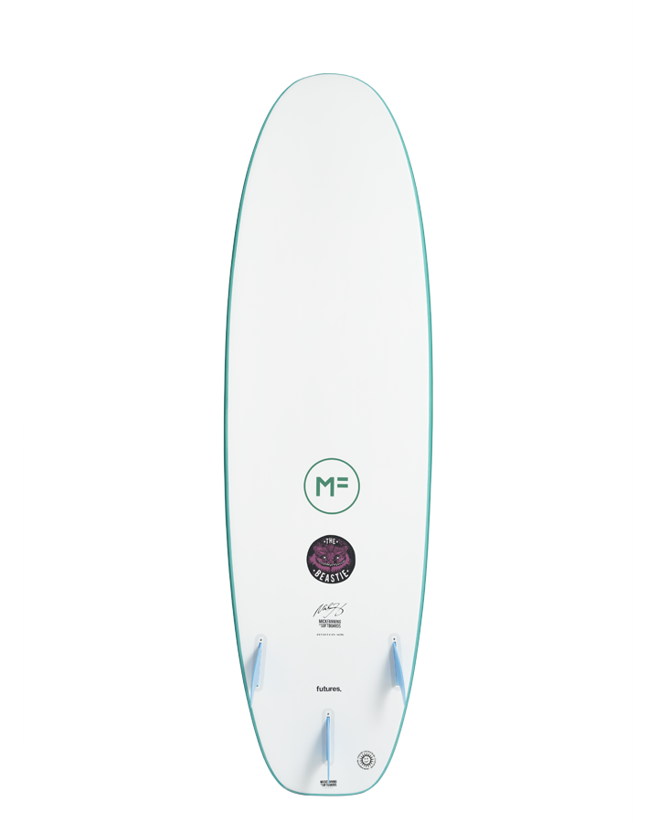 Mick Fanning Beastie Epoxy-Lam - Jade