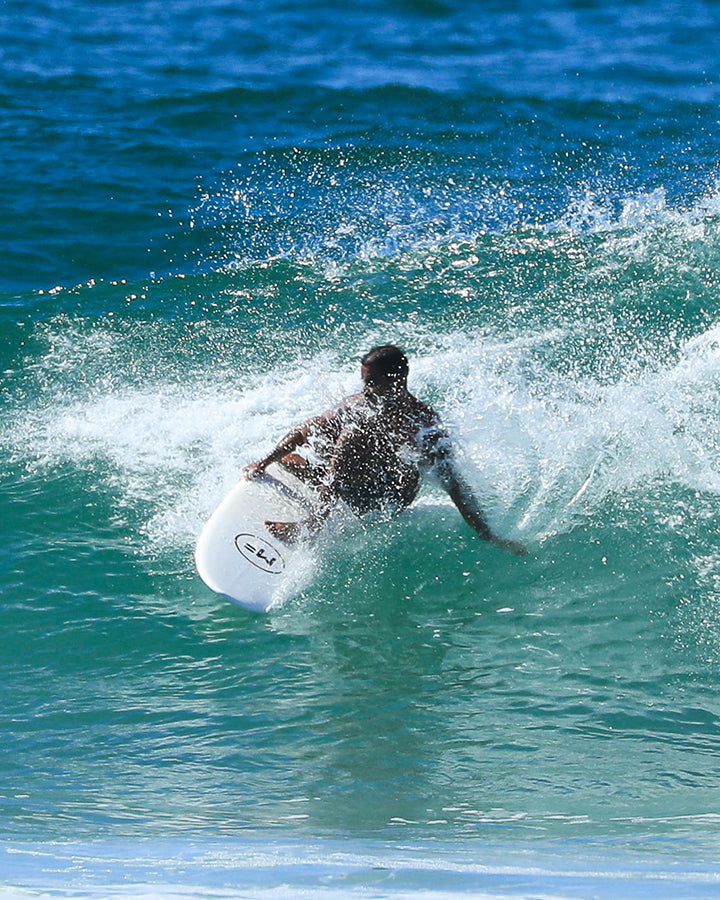 Mick Fanning Beastie Epoxy-Lam - White
