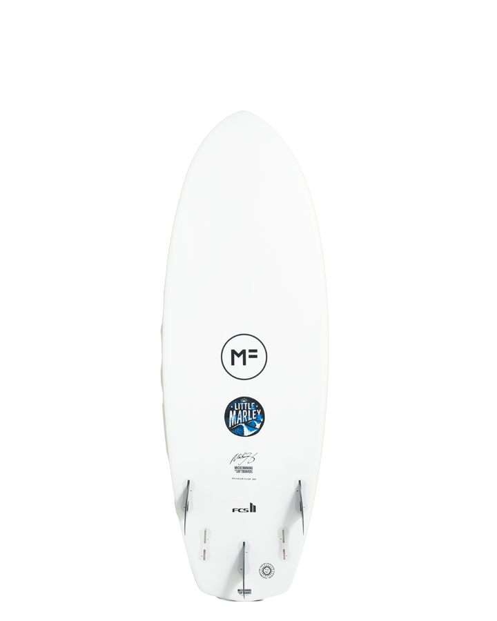 Mick Fanning Little Marley Epoxy-Lam - White