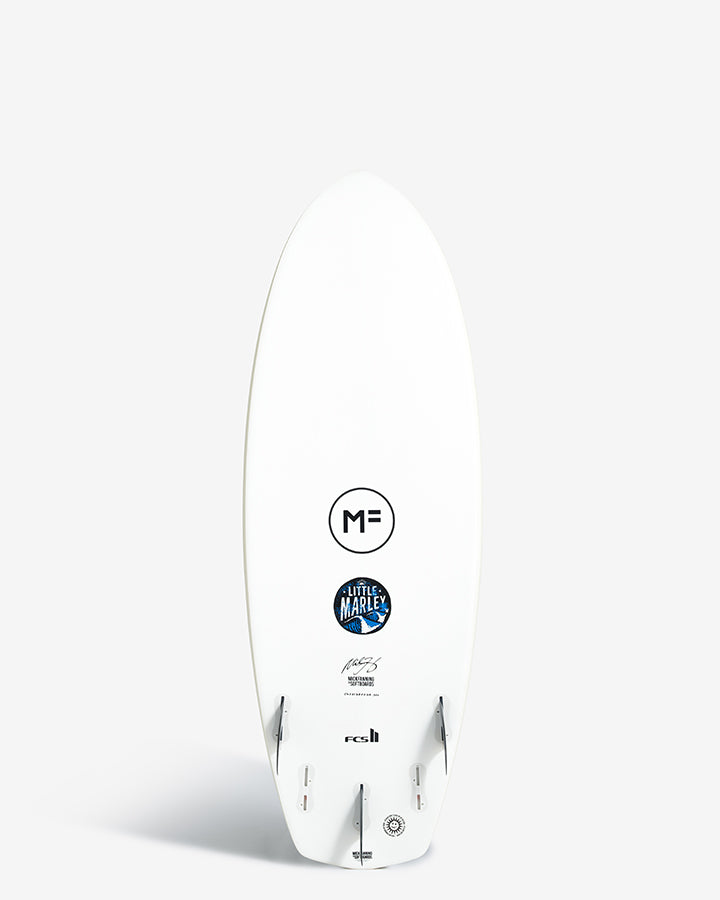 Mick Fanning Little Marley Epoxy-Lam - White