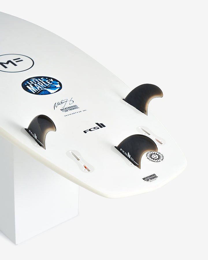 Mick Fanning Little Marley Epoxy-Lam - White