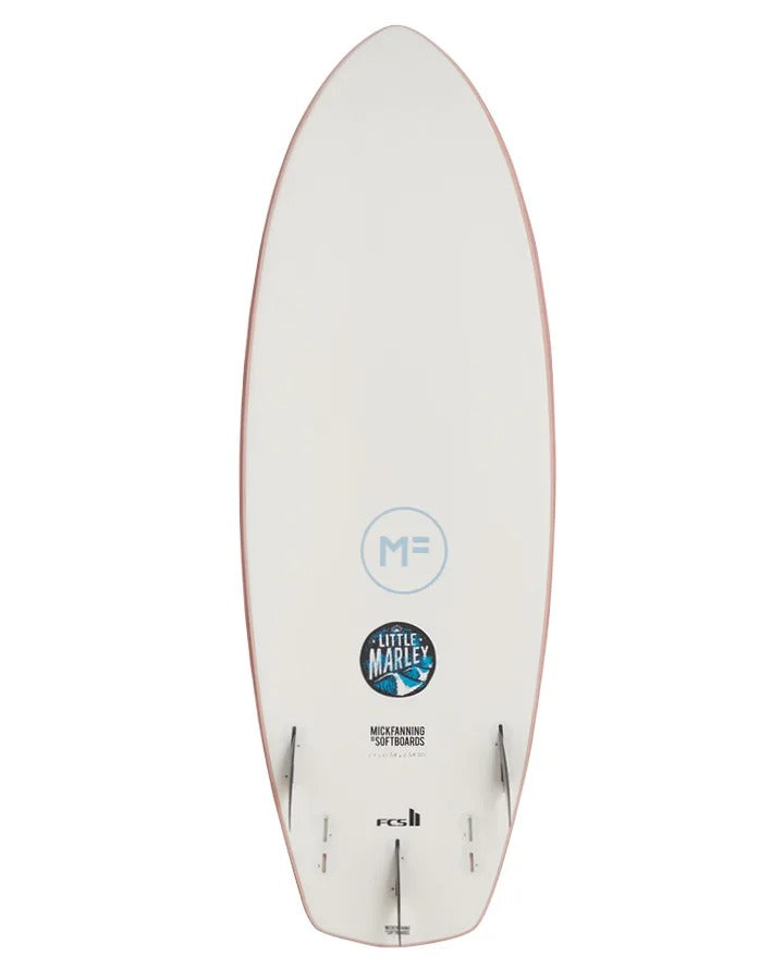 Mick Fanning Little Marley Softboard - Coral/FCSII