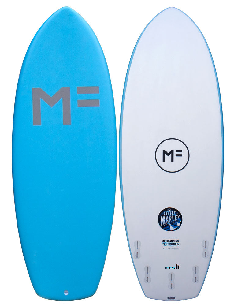 Mick Fanning Little Marley Softboard Aqua/FCSII